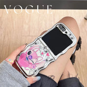 Cute Stitch Phone Case For Galaxy Z Flip Series