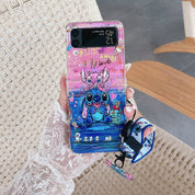 Cute Colorful Stitch Phone Case For Samsung Galaxy Z Flip