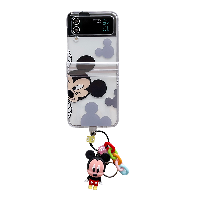 Cute Minnie Mickey Mouse Case For Samsung Galaxy Z Flip