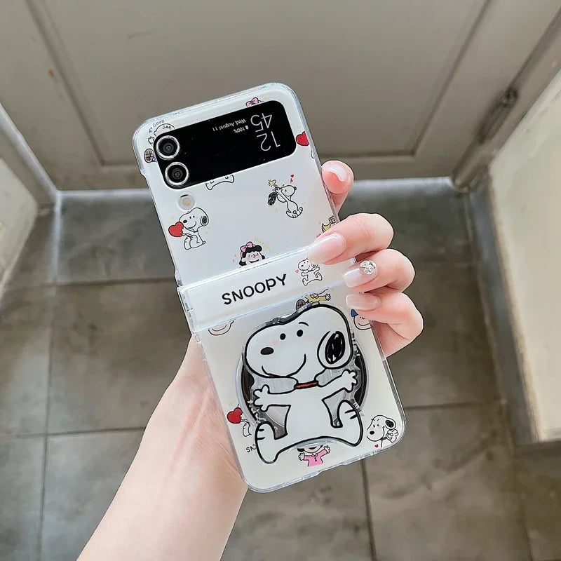 SnoopyMag Cute Cartoon Z Flip Case