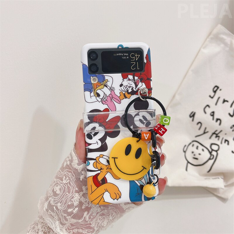 Cute Mickey Mouse Case for Samsung Galaxy Z Flip