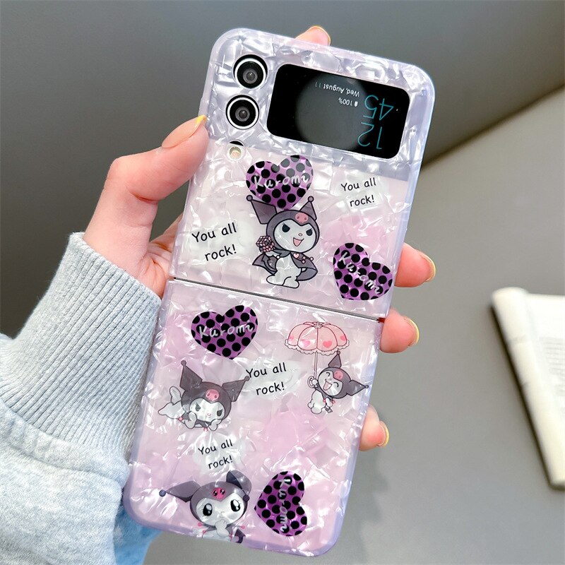 Cute Kuromi Phone Case for Samsung Galaxy Z Flip