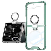 Clear Magnetic Magsafe Ring Case for Galaxy Z Flip