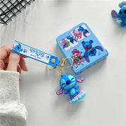 Angel Stitch Cartoon Case for Galaxy Z Flip Series