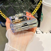 Luxury Diamond Mirror Case For Samsung Galaxy Z Fold