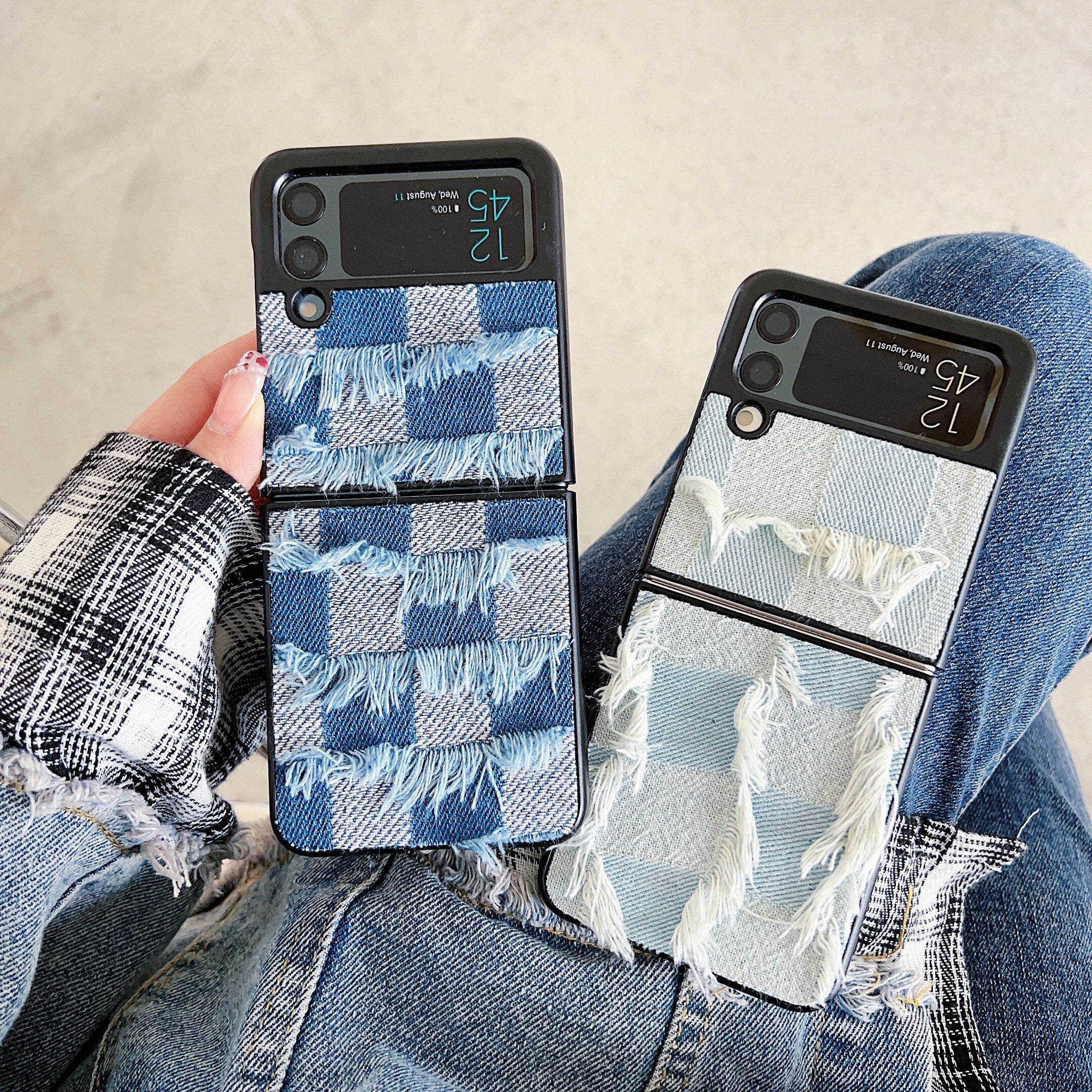 Stylish Jeans Phone Case Samsung Galaxy Z Flip