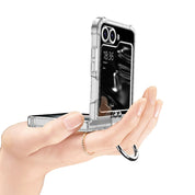 Clear Magnetic Magsafe Ring Case for Galaxy Z Flip