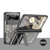 Google series | Pixel Fold Mechanical Electroplating Mobile Phone Case