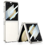 Solid Color Transparent Case For Galaxy Z Flip Series