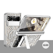 Google series | Pixel Fold Mechanical Electroplating Mobile Phone Case