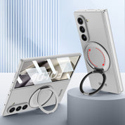 Rotating Magnetic Ring Frosted Case For Galaxy Z Fold 6