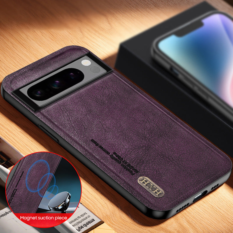 Google Series | Matte Leather Phone Case