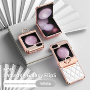 Glitter Diamond Leather Case For Galaxy Z Flip Series