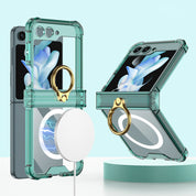 Transparent Ring Case For Galaxy Z Flip Series