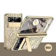 Google series | Pixel Fold Mechanical Electroplating Mobile Phone Case