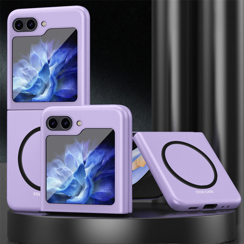 Frosted Magnetic Wireless Charging Case For Galaxy Z Flip Series