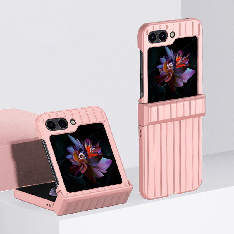 Hinged All-Inclusive Frosted Case For Galaxy Z Flip Series