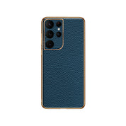 Samsung Series | Luxury Electroplated Mobile Phone Leather Case