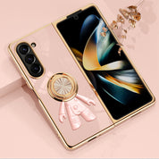 Astronaut Buckle Electroplated Case For Galaxy Z Fold Series