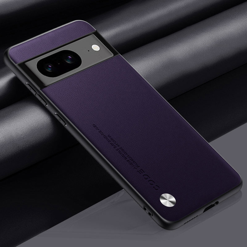 Google Series | Solid Color Leather Case