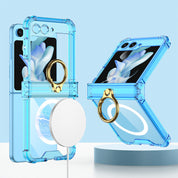 Transparent Ring Case For Galaxy Z Flip Series