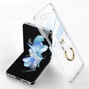 Electroplated Ring Buckle Case For Galaxy Z Flip Series