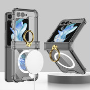 Transparent Ring Case For Galaxy Z Flip Series