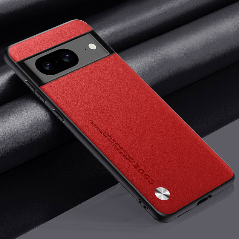 Google Series | Solid Color Leather Case