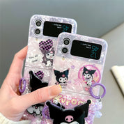 Cute Kuromi Phone Case for Samsung Galaxy Z Flip