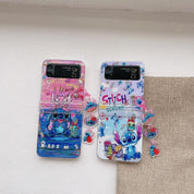 Cute Colorful Stitch Phone Case For Samsung Galaxy Z Flip