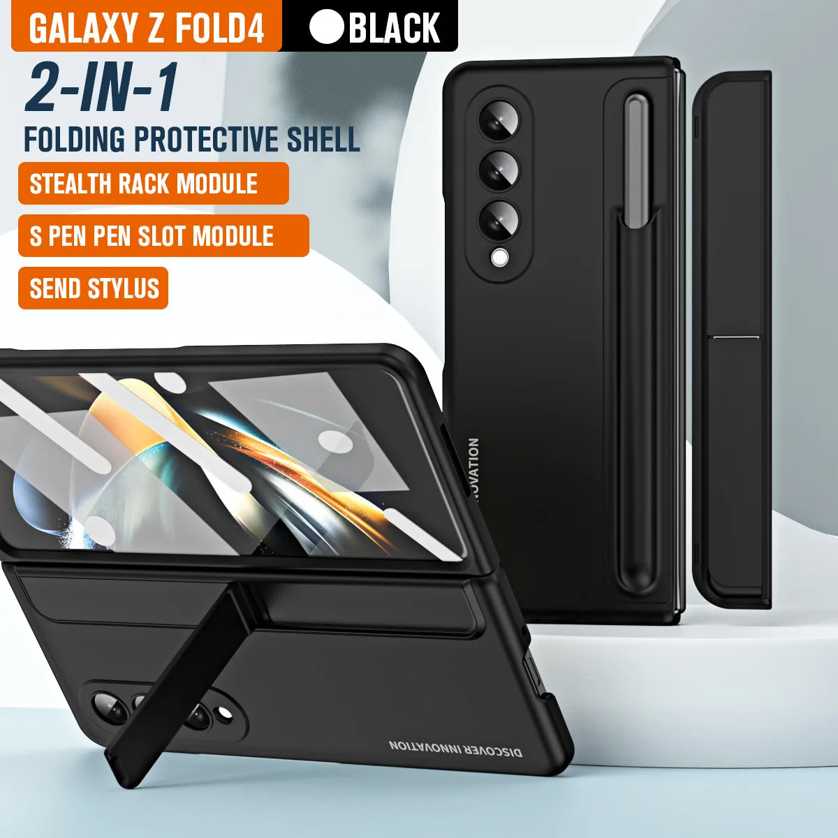 Kickstand Case with S Pen Holder for Samsung Galaxy Z Fold Series