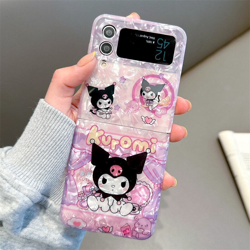 Cute Kuromi Phone Case for Samsung Galaxy Z Flip