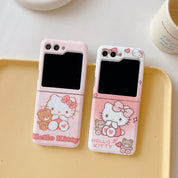 Cute Cartoon Anti-Drop Case For Galaxy Z Flip