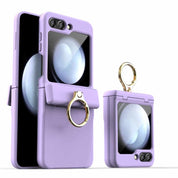 Shockproof Case with Ring Holder | Galaxy Z Flip 5 | Purple