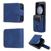 Stand Magnetic  Leather Case For Samsung Galaxy Z Flip 5