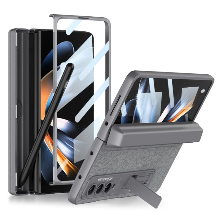 Magnetic Leather All-in-One Cover For Samsung Galaxy Z Fold Series