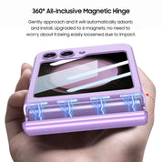 Magnetic Hinge Frosted Case For Galaxy Z Flip Series