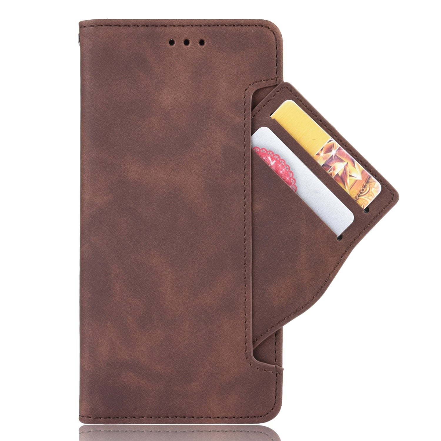 Leather Wallet Case With Pen Slot And Card Holder For Samsung Galaxy Z Fold