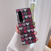 Cute Love Heart Bracelet Phone Case For Samsung Galaxy Z Fold