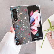 Cute Flowers Phone Case For Samsung Galaxy Z Fold