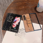 Luxury Phone Case with Strap For Samsung Galaxy Z Fold