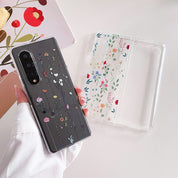 Cute Flowers Phone Case For Samsung Galaxy Z Fold