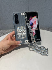 Luxury Mirror Case For Samsung Galaxy Z Fold